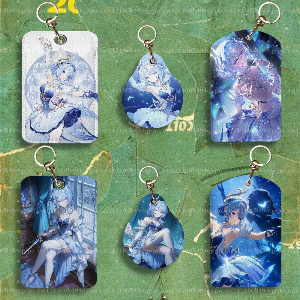 Leather Working - Odette G-Genshin Impact Keychain Card Holder