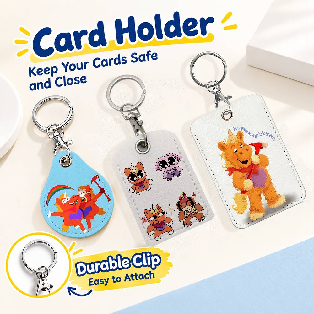 Leather Working - FOR Buddy the Unicorn Keychain Card