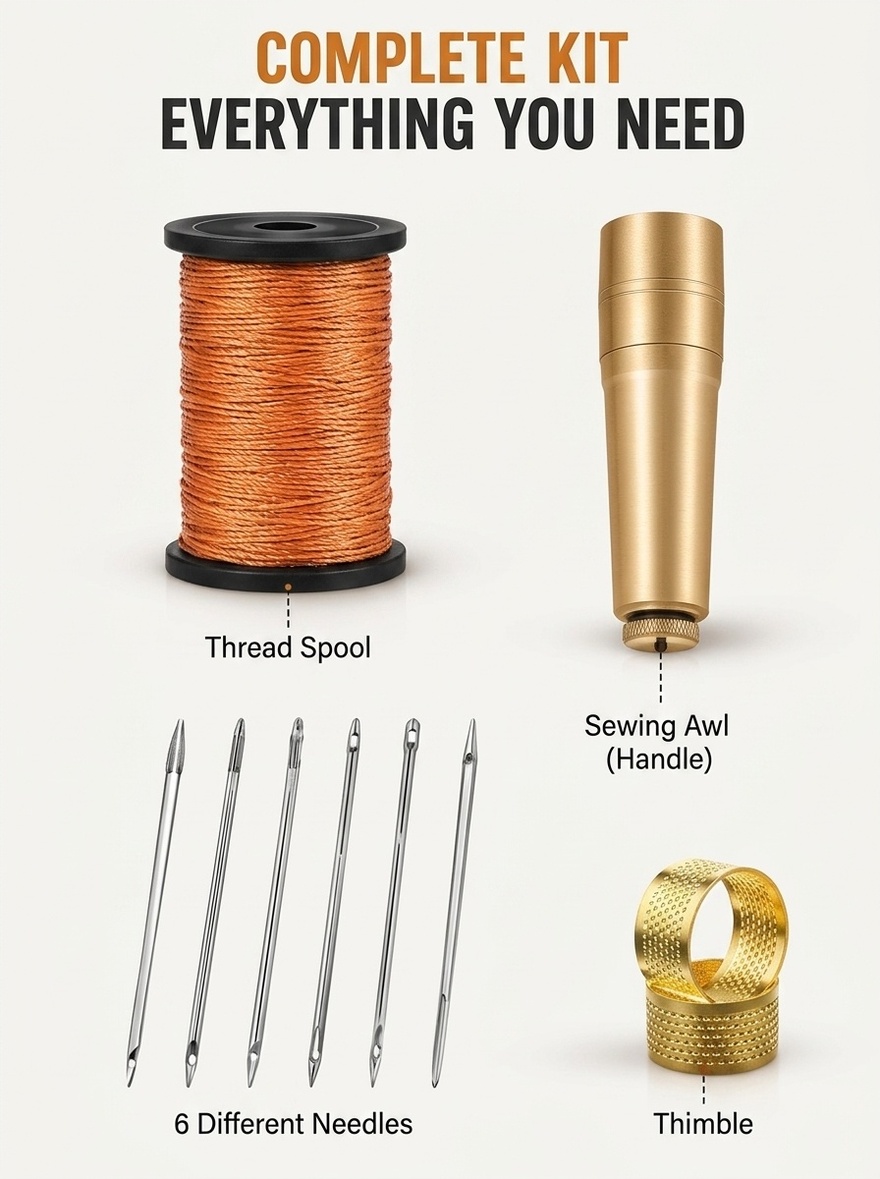 Leather Stitching Tool, Hand S - Leatherwork Projects 评论和价格
