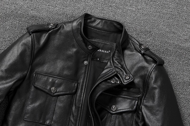 Genuine Leather Man Jackets Sl - Leather Work Jacket 评论和价格