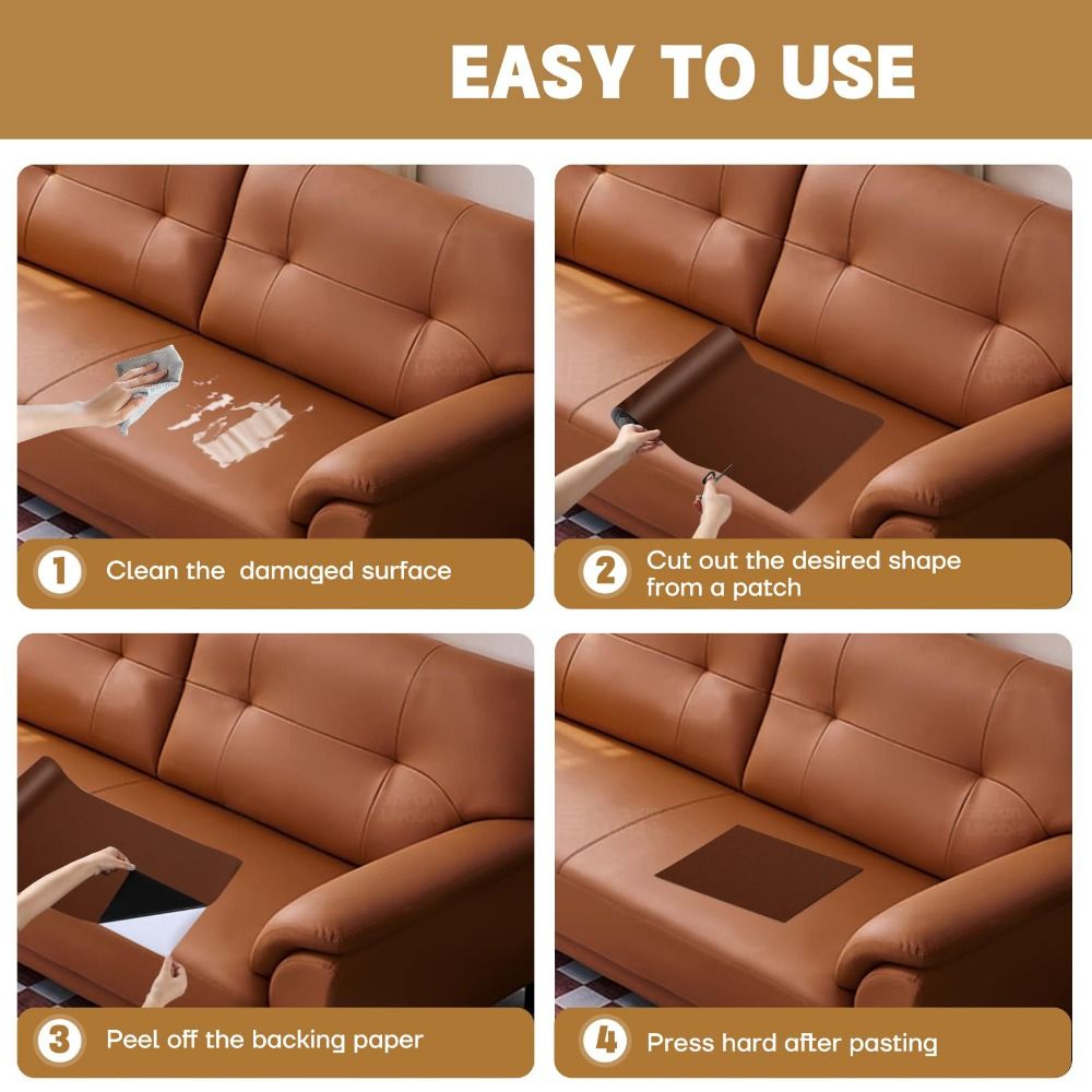 Self Adhesive Leather Repair P - Leatherwork Kit 评论和价格