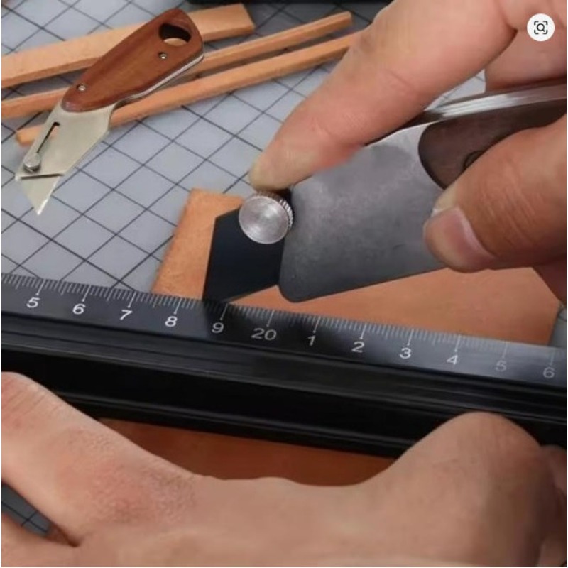 Trapezoid Stainless Steel Leat - Leatherwork Projects 评论和价格