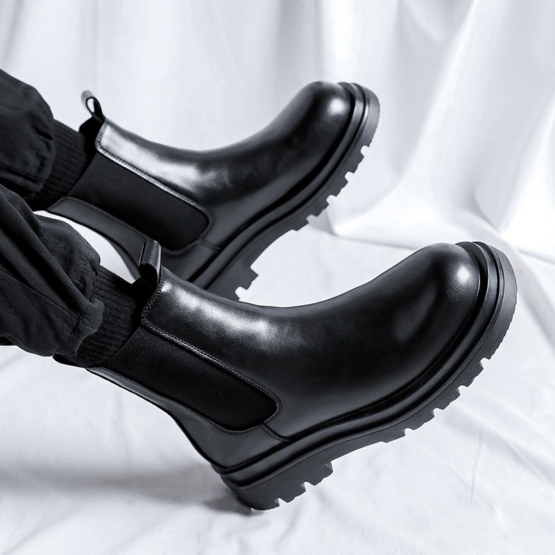 British 2025 Men Leather Boots - Vintage Leatherwork 评论和价格