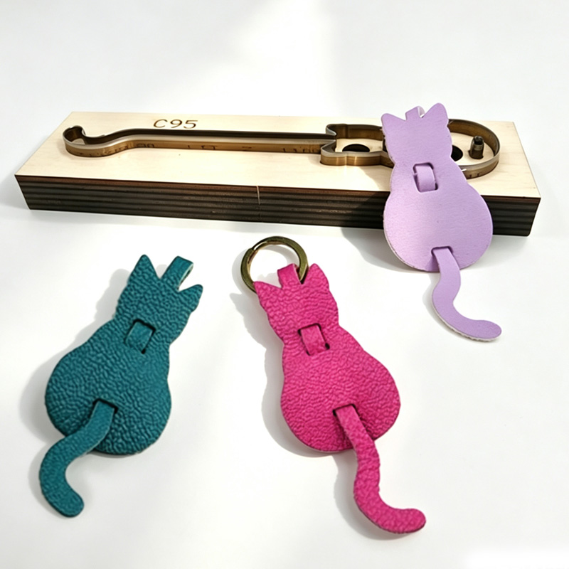 C95 Cat Shape Leather Cutting  - Leatherwork Projects 评论和价格