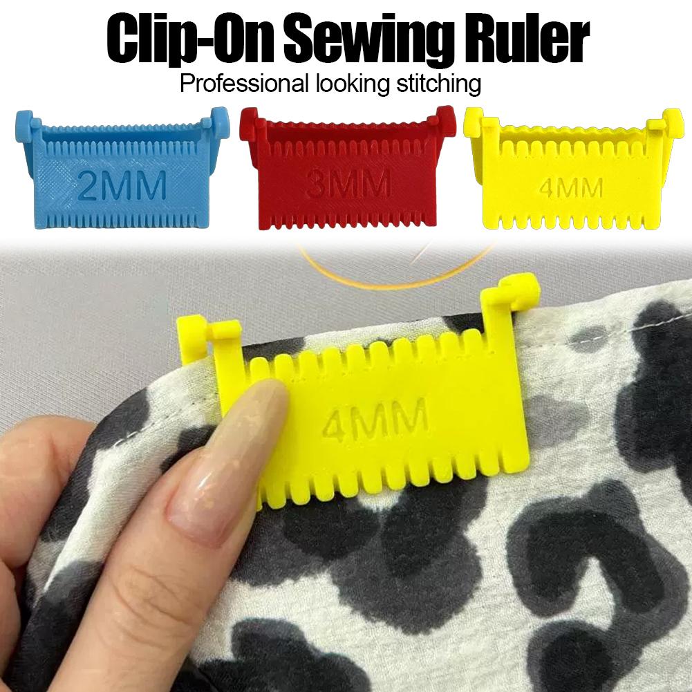 Clip-On Sewing Ruler 2/3/4MM S - Leatherwork Thread 评论和价格