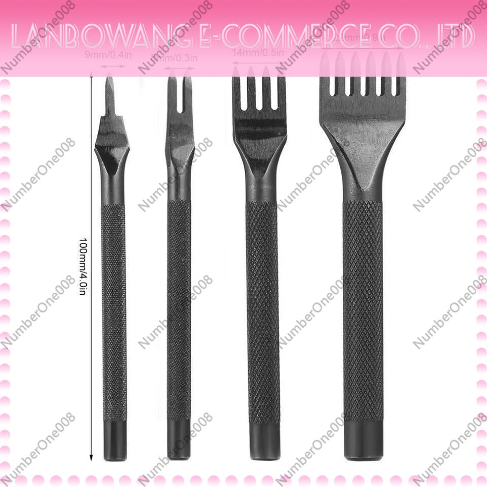 DIY Leather Tool Set 61-Piece  - Leatherwork Repairs 评论和价格