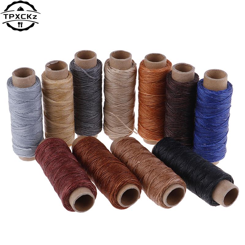 50m/Roll DIY Waxed Sewing Thre - Leatherwork Thread 评论和价格