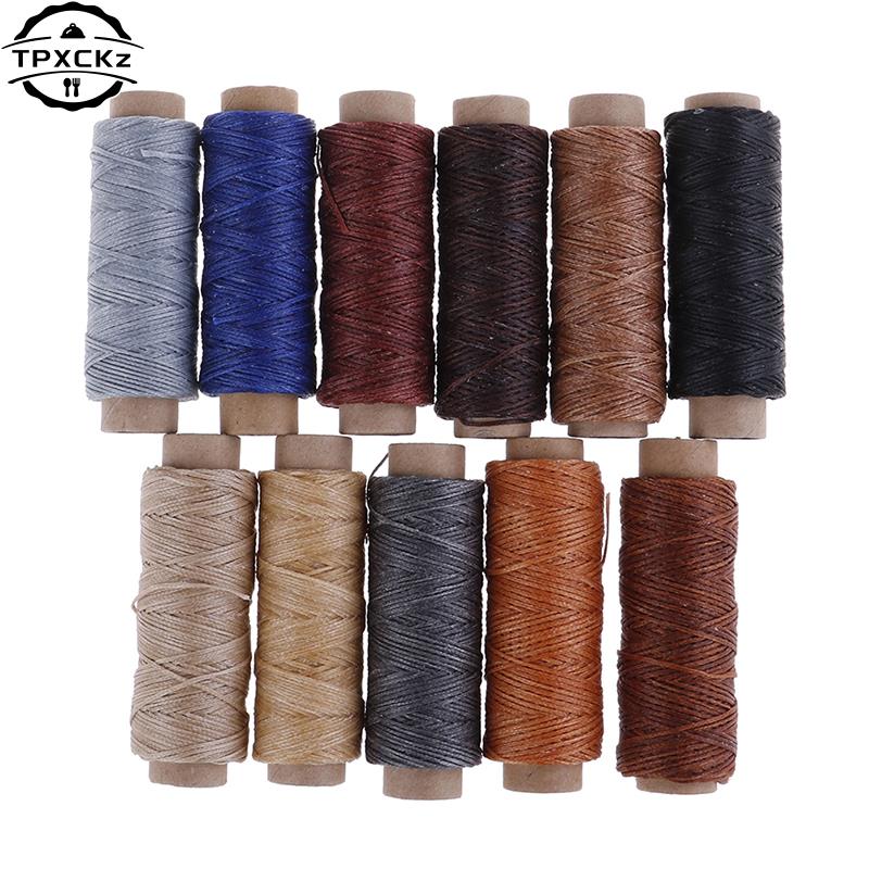 50m/Roll DIY Waxed Sewing Thre - Leatherwork Thread 评论和价格