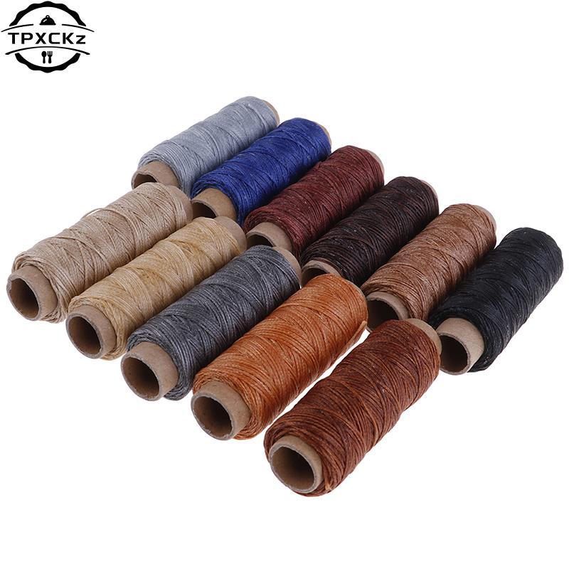 50m/Roll DIY Waxed Sewing Thre - Leatherwork Thread 评论和价格