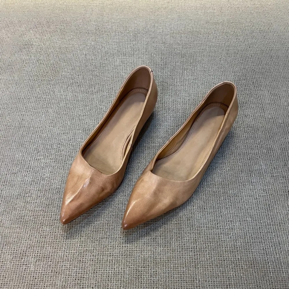 Low-Heel Leather Mary Janes Wo - Leather Working 评论和价格