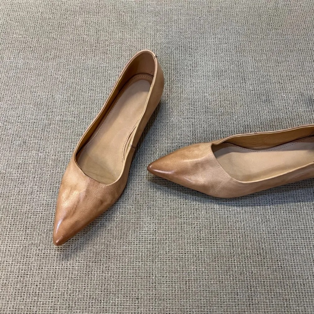 Low-Heel Leather Mary Janes Wo - Leather Working 评论和价格