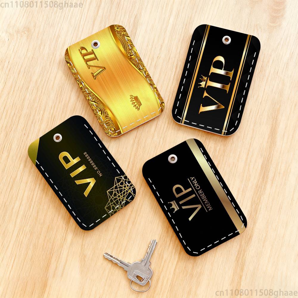 Funny VIP Logo Holder Keychain - Leatherwork Logo 评论和价格