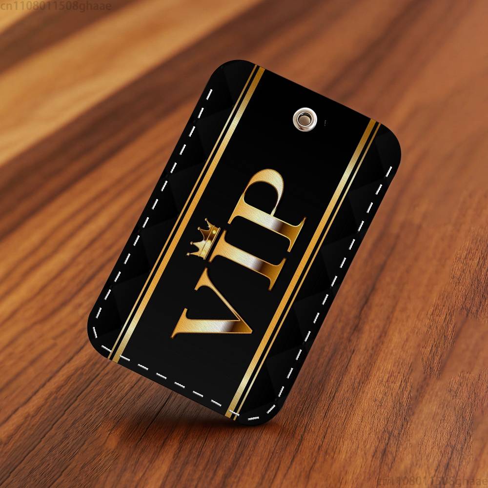 Funny VIP Logo Holder Keychain - Leatherwork Logo 评论和价格