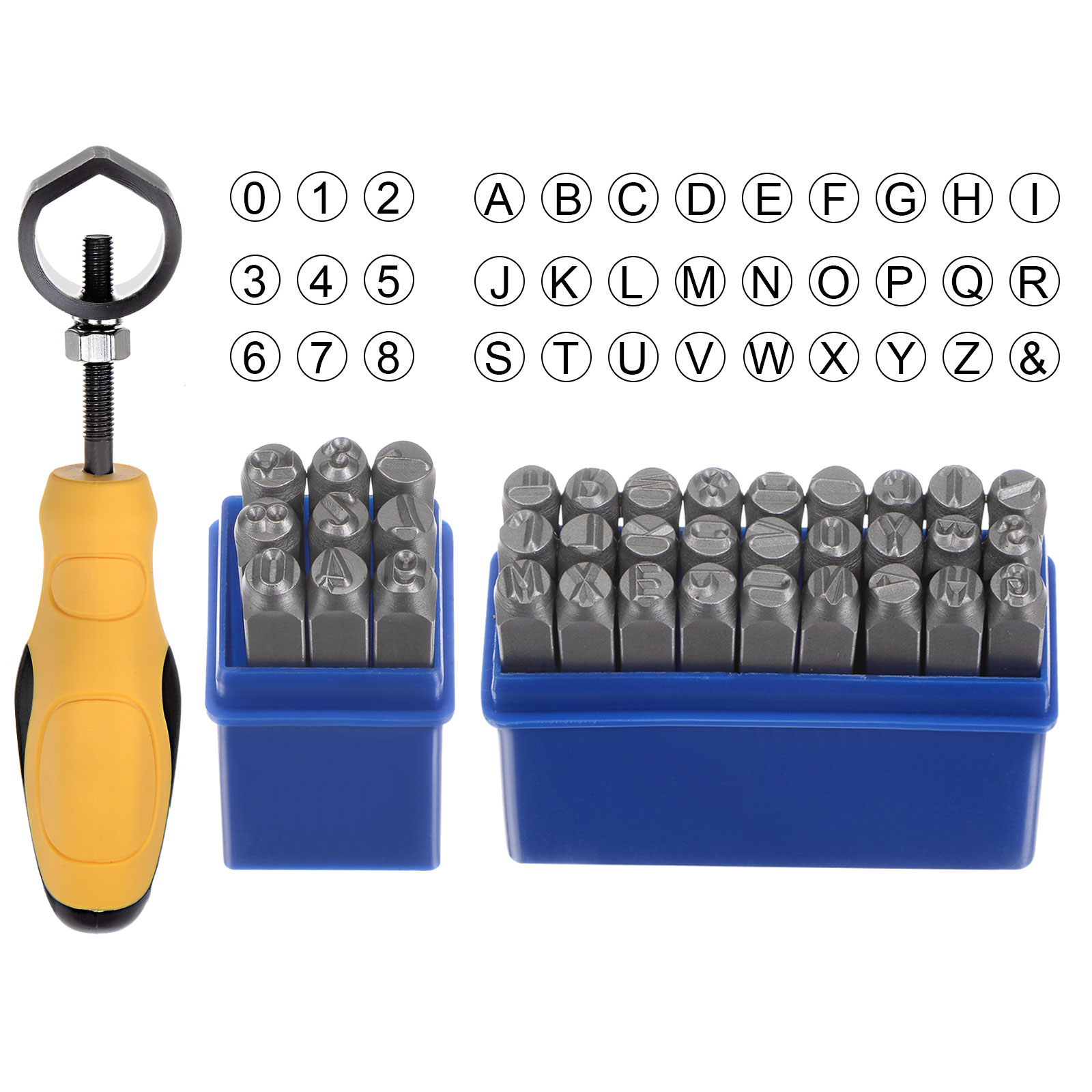 Metal Stamping Kit 6mm 10mm 12 - Leatherwork Kit 评论和价格
