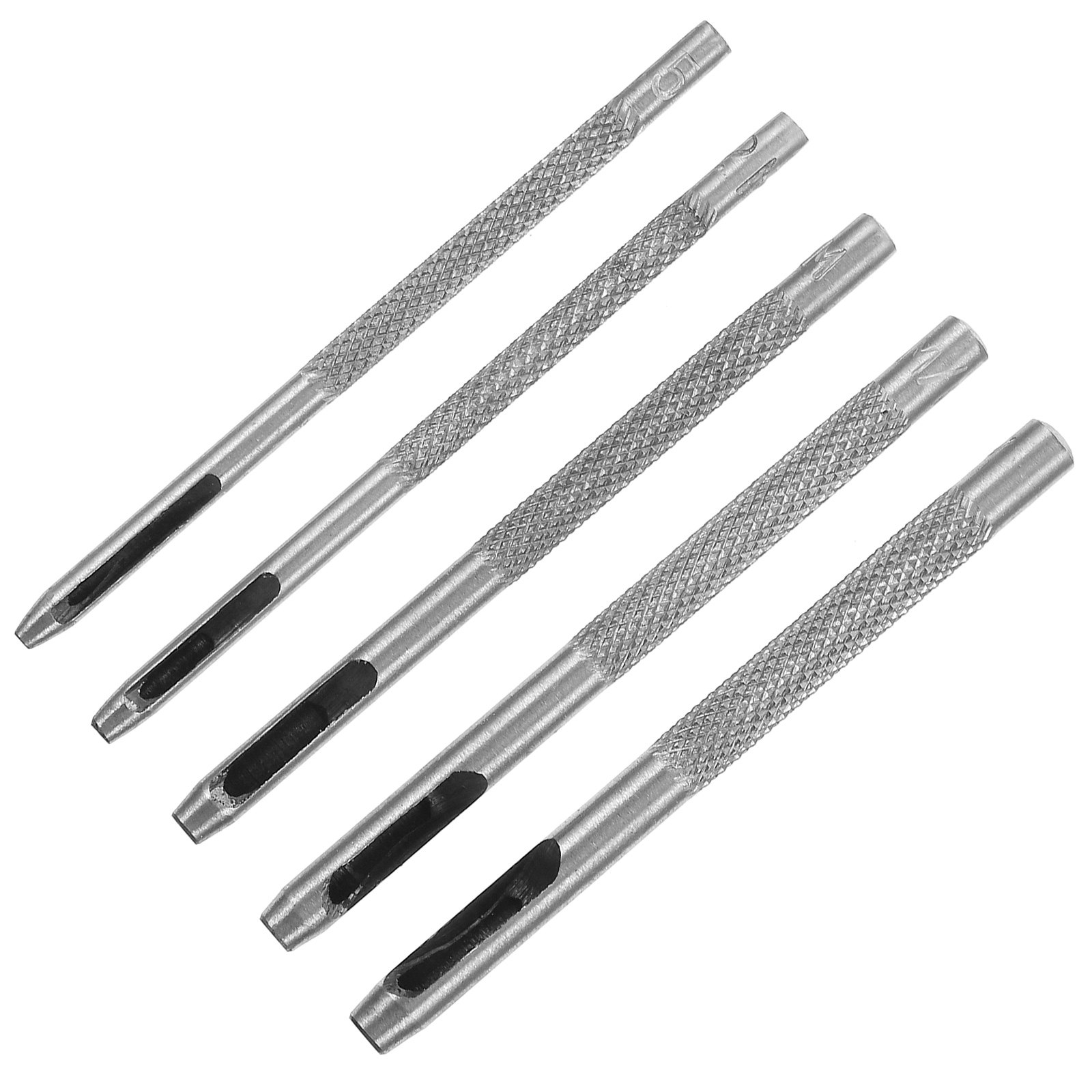5Pcs Hollow Punch Set Heavy Du - Leatherwork Hole Punch 评论和价格