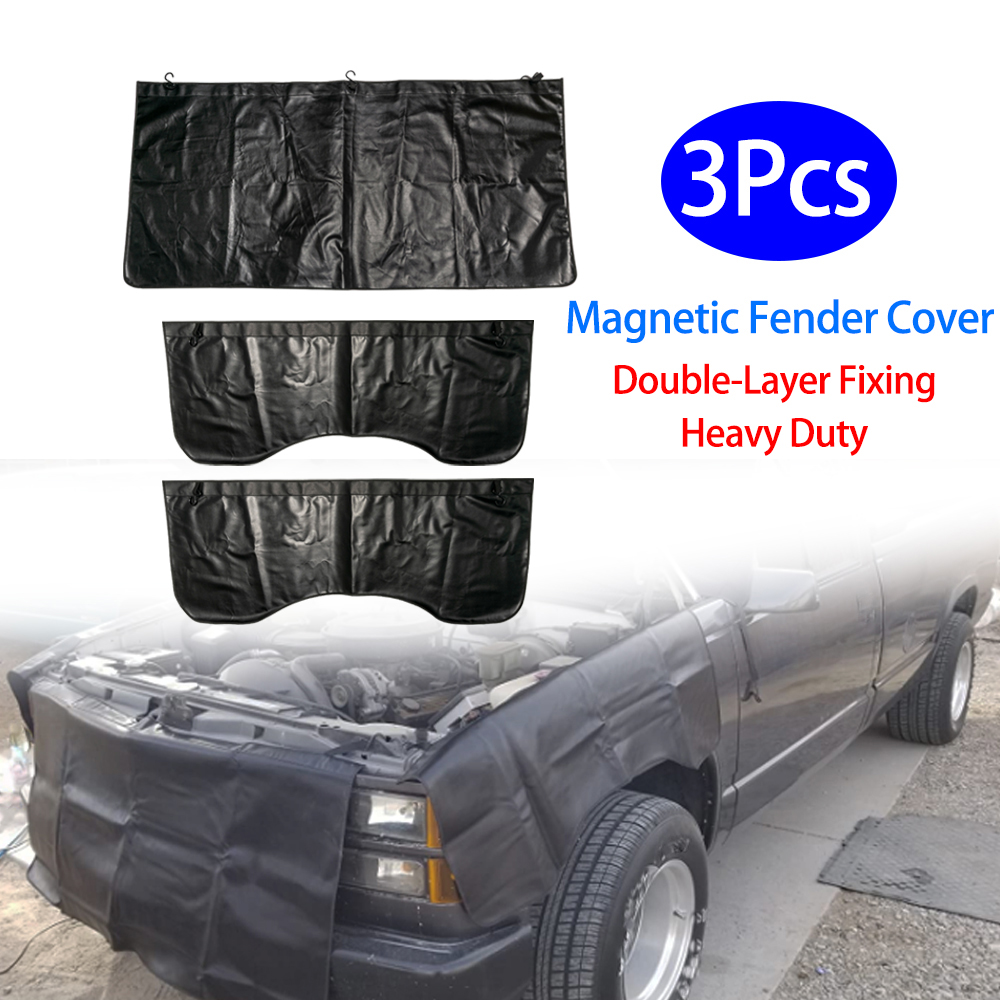 3 PCS/set Magnetic Fender Cove - Leatherwork Repairs 评论和价格