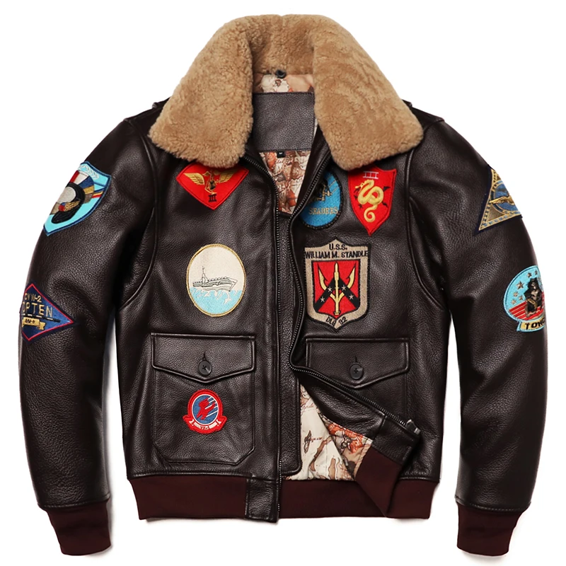 Military Clothing G1 Flight Ja - Leather Work Jacket 评论和价格