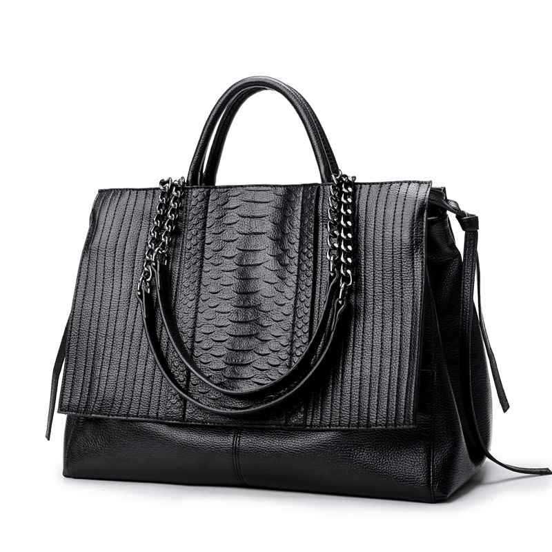 Elegant Tote Bag With Zipper,  - Vintage Leatherwork 评论和价格