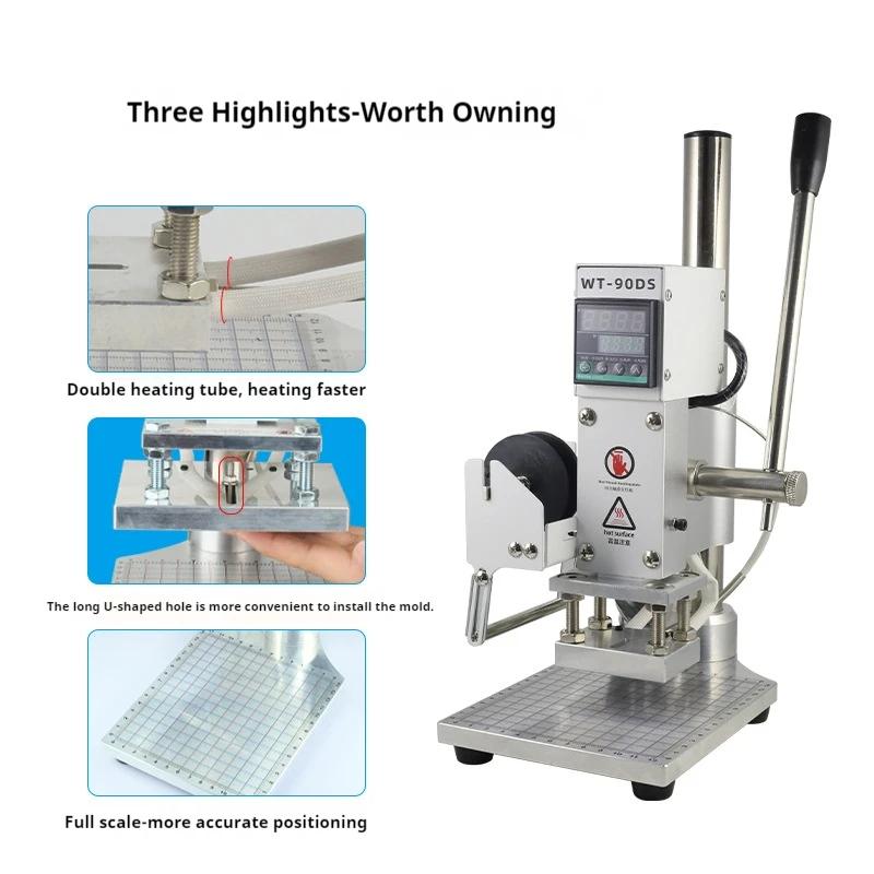 Hot Foil Stamping Machine 300W - Leatherwork Machine 评论和价格