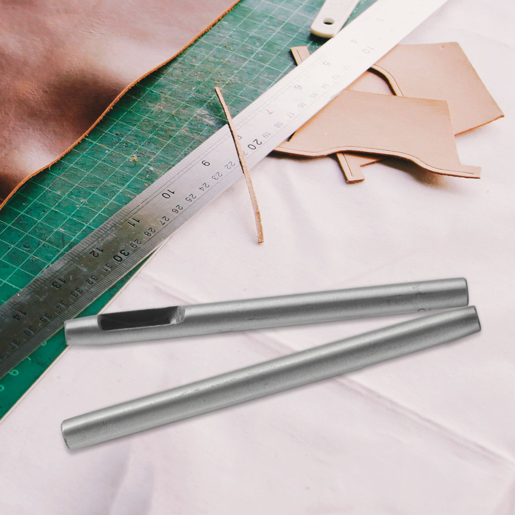 BAAJ-10 Pcs Leather Hole Punch - Leatherwork Hole Punch 评论和价格
