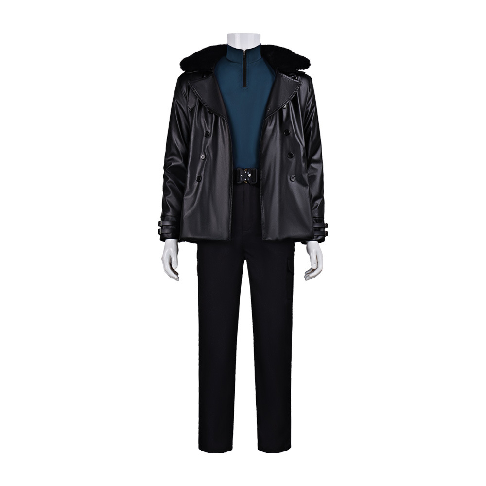 Game Leon Kennedy Re9 Evil Cos - Leather Work Jacket 评论和价格